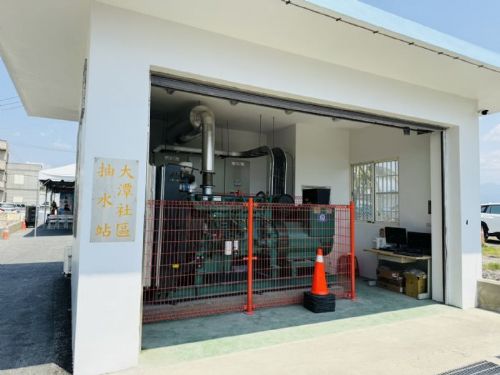 「東港鎮大潭社區排水改善工程(一工區)」完工啟用，縣長周春米、各級地方民代及鄉親共同見證建設成果